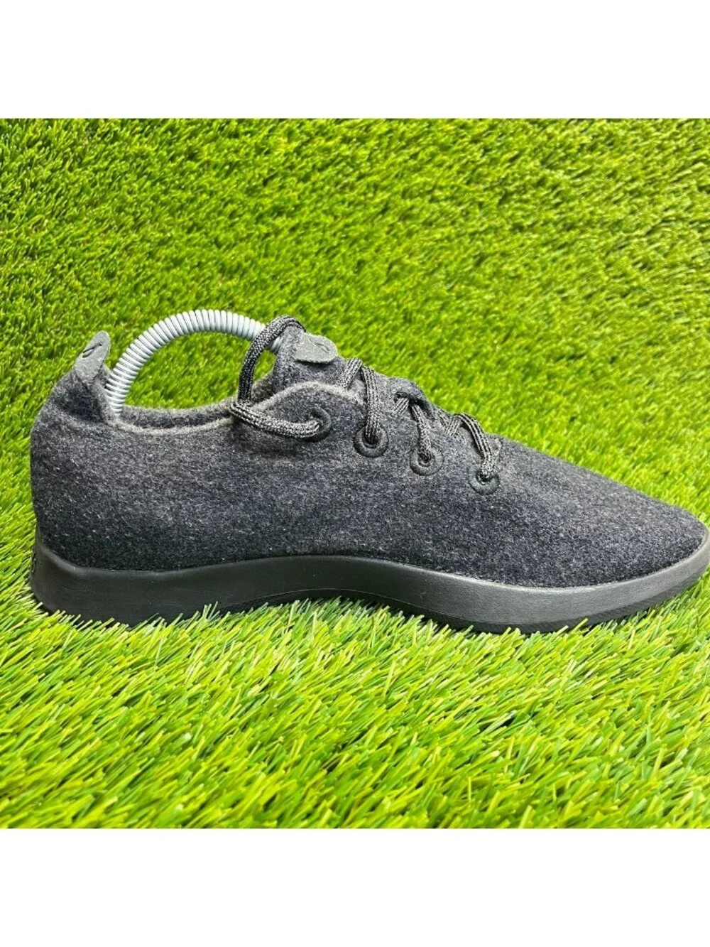 Allbirds Wool Runners Mens Size 10 Black Athletic Running Walking Shoes Sneakers